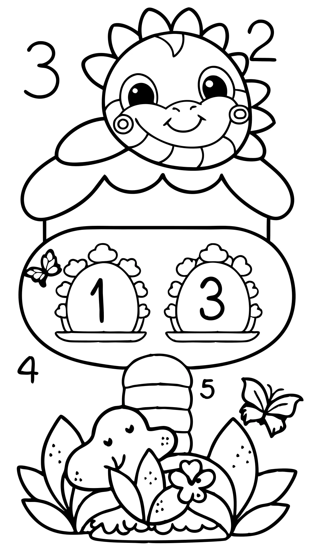 printable coloring pages by number